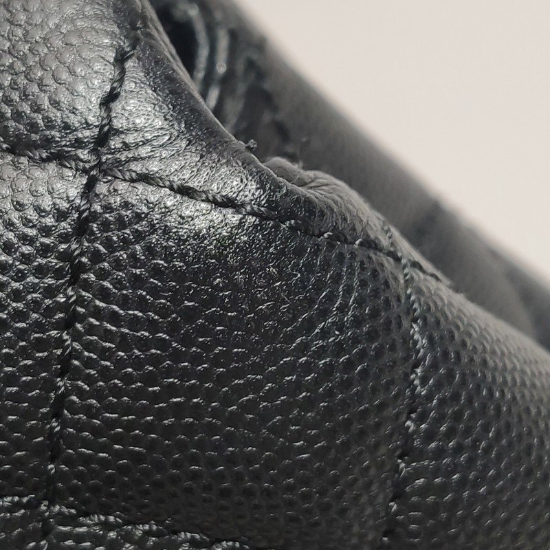 Chanel Coco Handle大號牛皮菱格絎縫優雅手柄 斜背包單肩包-19