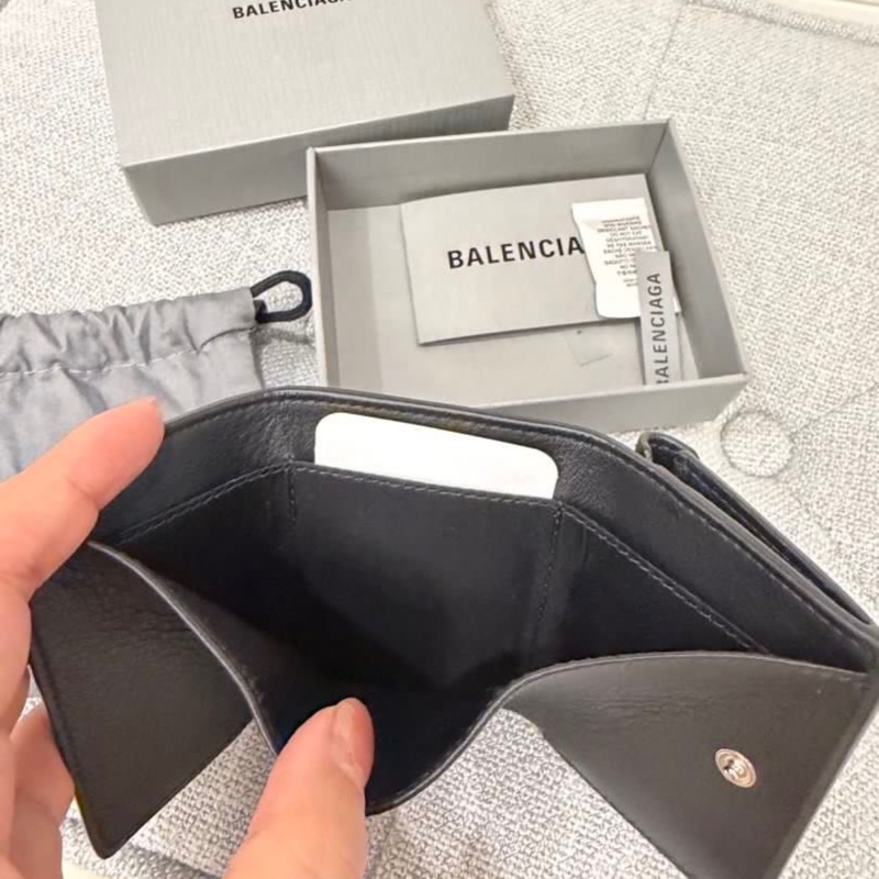 Balenciaga 巴黎世家全新短夾-3