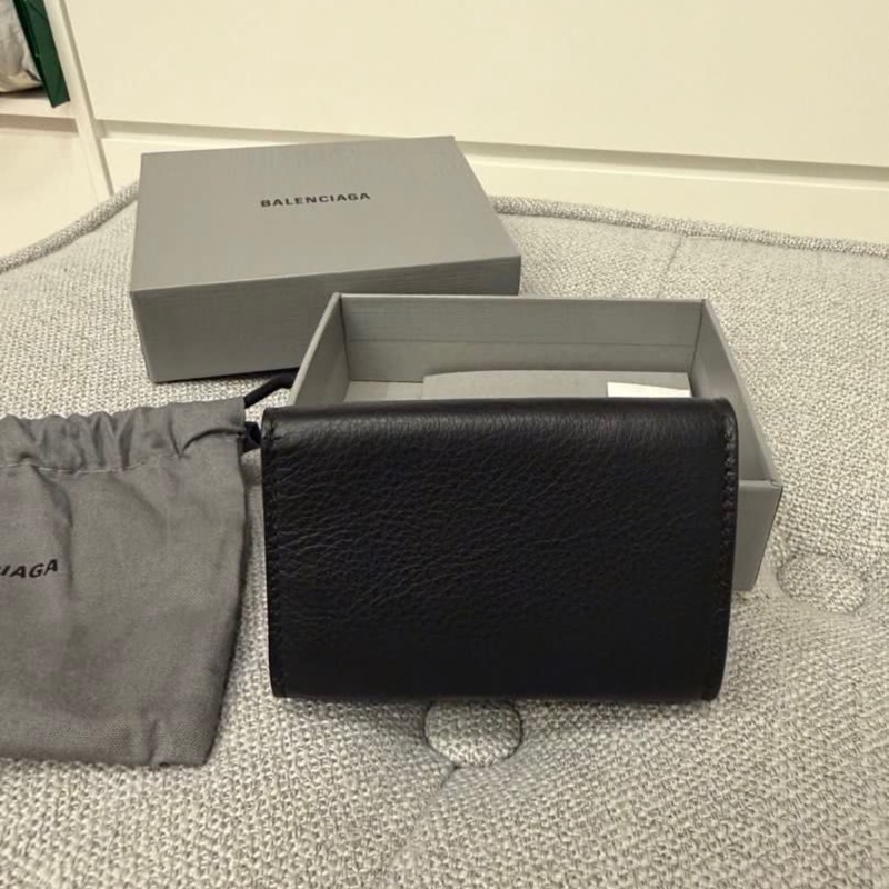 Balenciaga 巴黎世家全新短夾-4