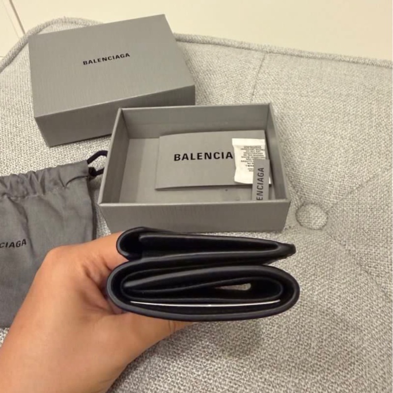 Balenciaga 巴黎世家全新短夾-5