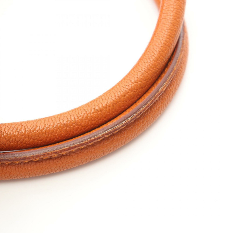 愛馬仕 Bolide 31 手提包,山羊皮,女士,橙色-7