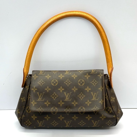 LOUIS VUITTON 路易威登 老花MINI LOOPING 肩背包 M51147