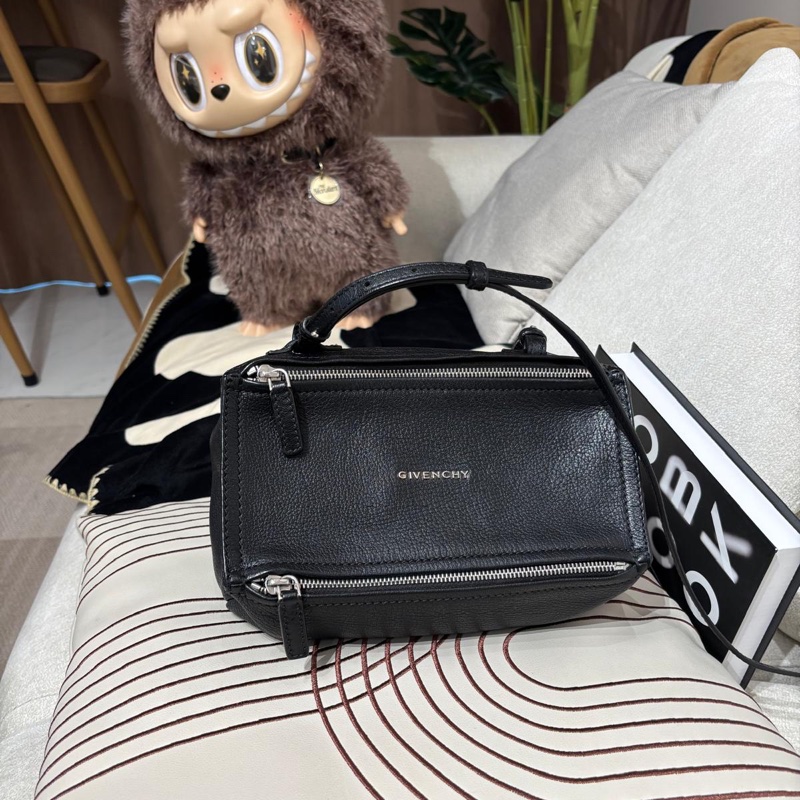 Givenchy Pandora Mini Crossbody Bag 黑色,-0