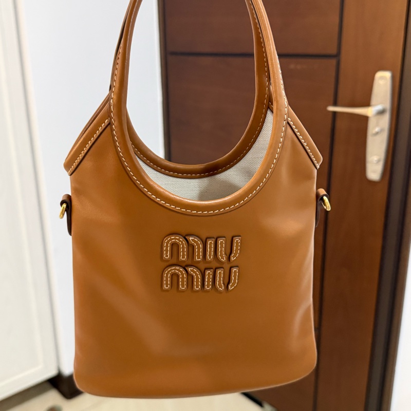 miumiu ivy mini焦糖棕-5