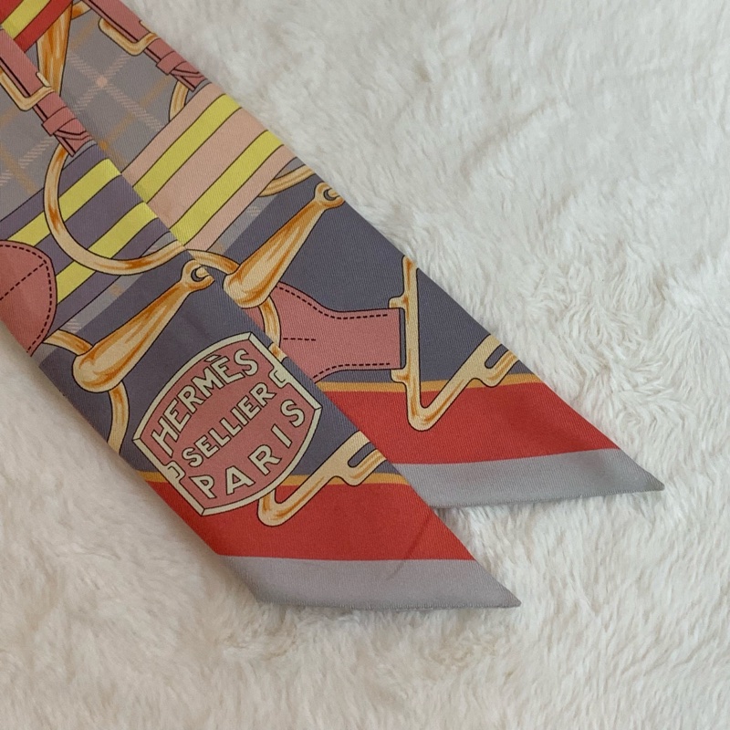 經典馬頭twilly✨Hermes 經典twilly-5