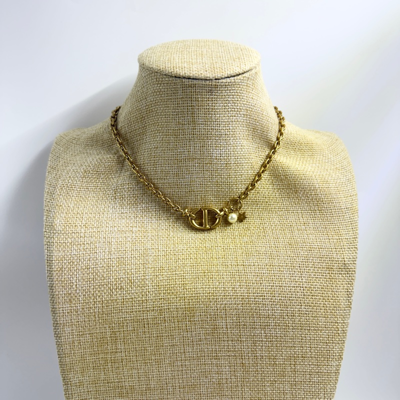 Dior珍珠星星項鍊-1