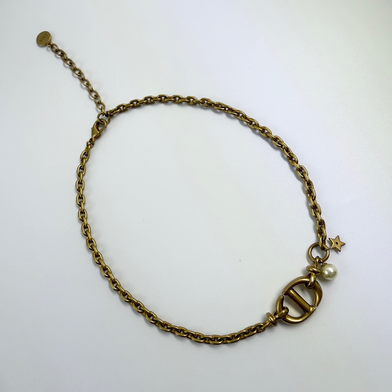 Dior珍珠星星項鍊-8