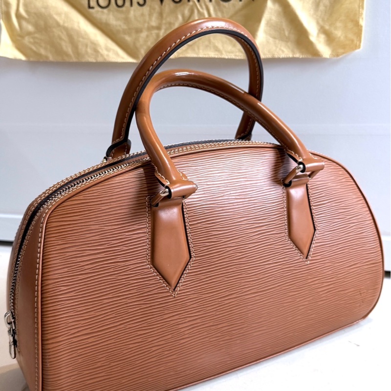 LV包包焦糖色水波紋 手提包Louis Vuitton手提包-0