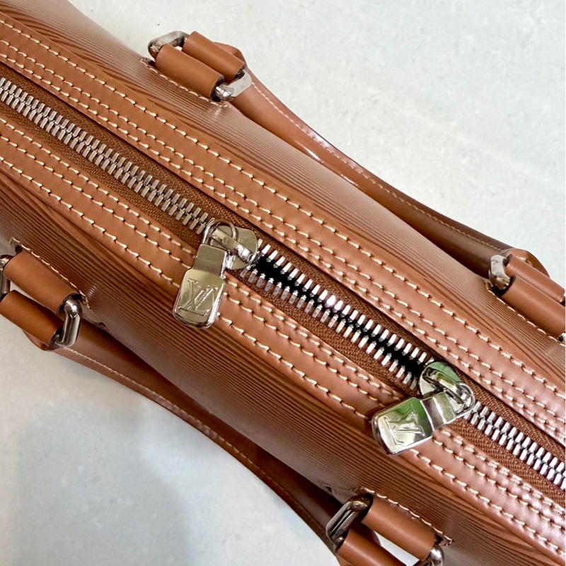 LV包包焦糖色水波紋 手提包Louis Vuitton手提包-2