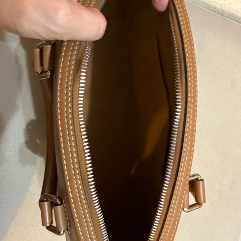 LV包包焦糖色水波紋 手提包Louis Vuitton手提包-3