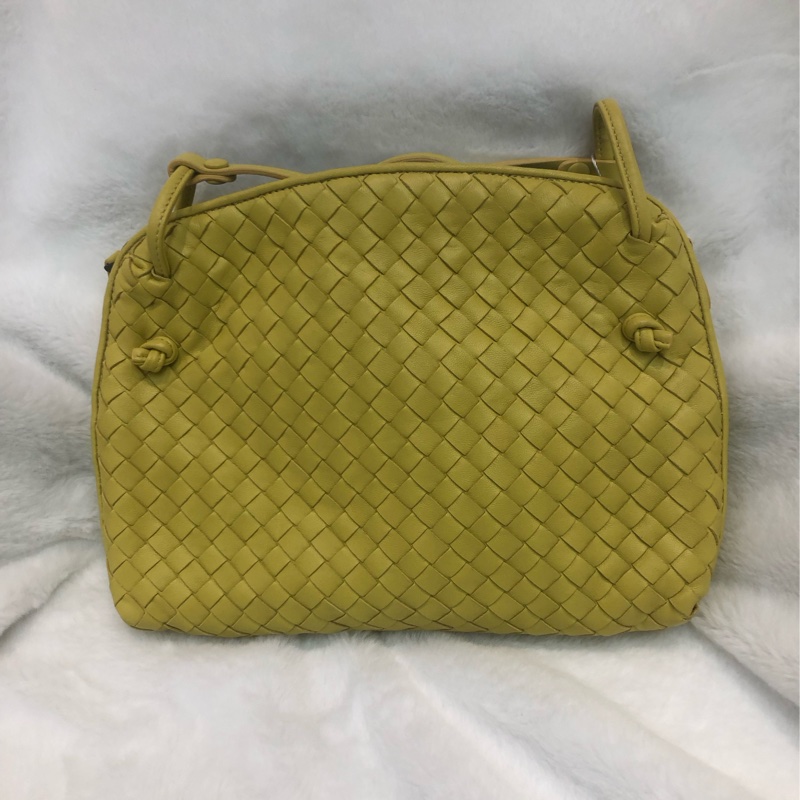 BV 黃色方形斜孭袋 XC320-1