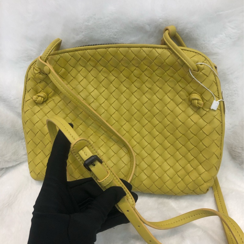 BV 黃色方形斜孭袋 XC320-7