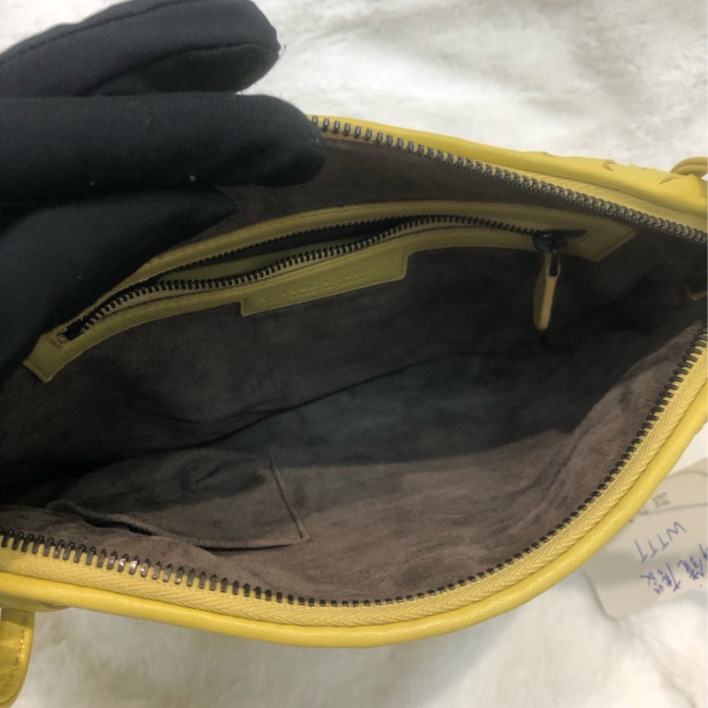 BV 黃色方形斜孭袋 XC320-12