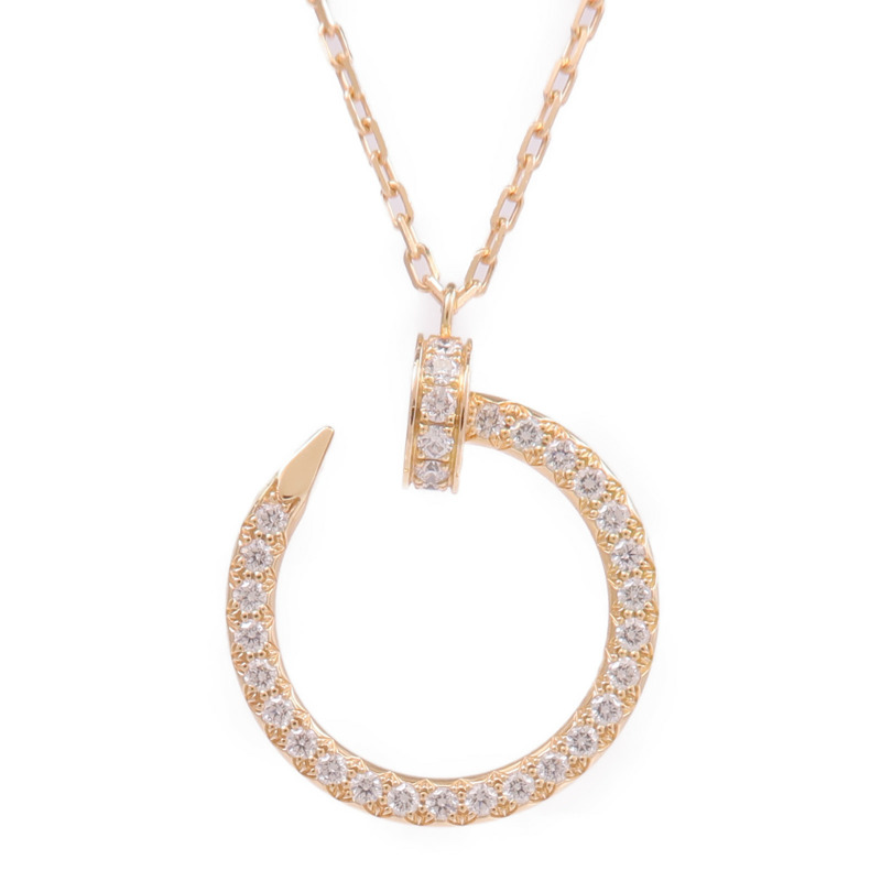 CARTIER 18K玫瑰金Juste Un Clou Necklace鑽石項鍊-2