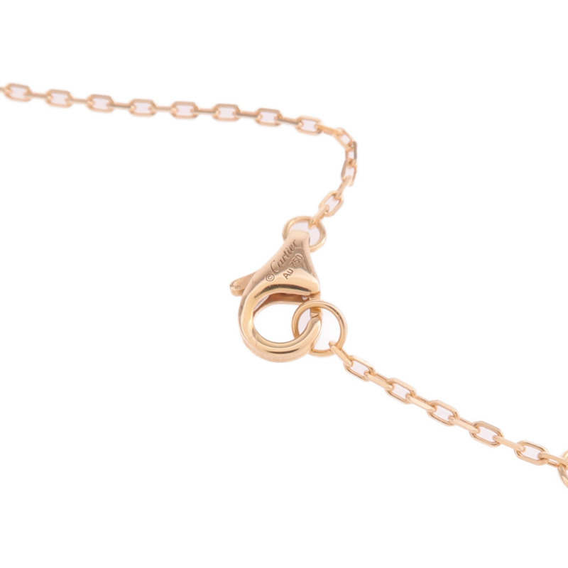 CARTIER 18K玫瑰金Juste Un Clou Necklace鑽石項鍊-4