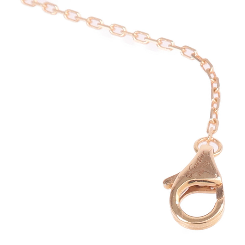 CARTIER 18K玫瑰金Juste Un Clou Necklace鑽石項鍊-5