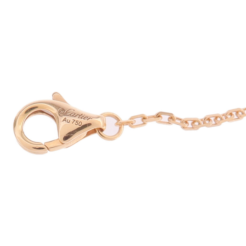 CARTIER 18K玫瑰金Juste Un Clou Necklace鑽石項鍊-6