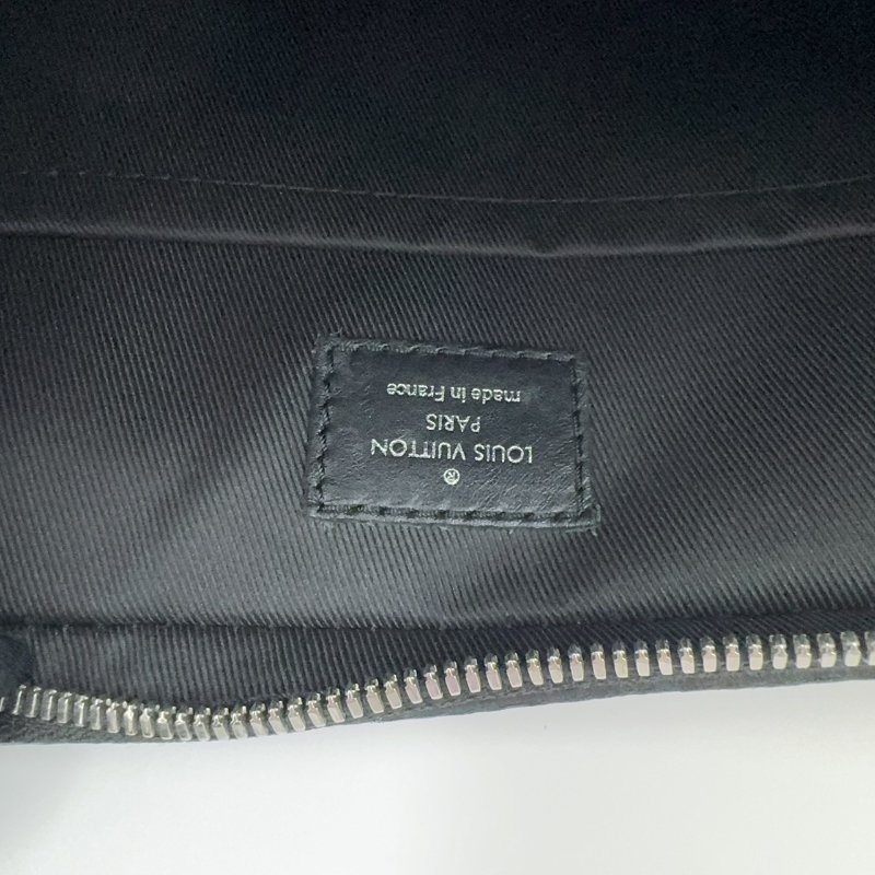 LV包包黑灰棋盤格帆布三合一斜背郵差包/N50017-10