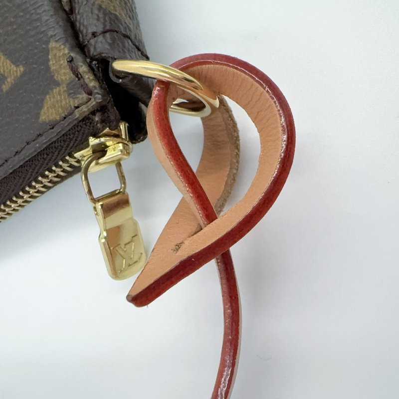 LV原花一字拉鍊大麻將包M40712-11