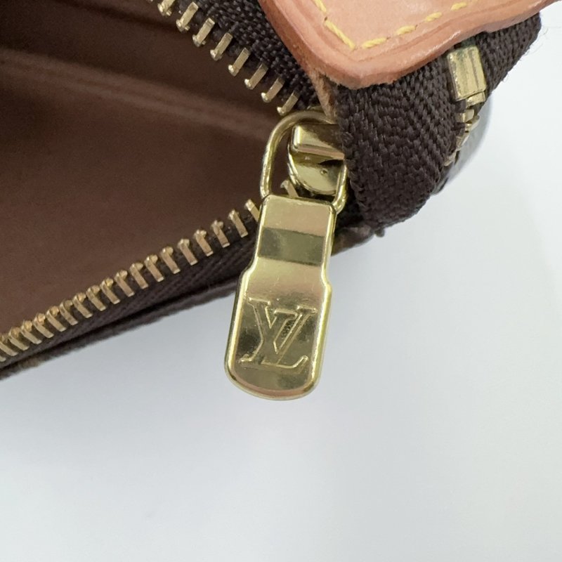 LV原花一字拉鍊大麻將包M40712-12