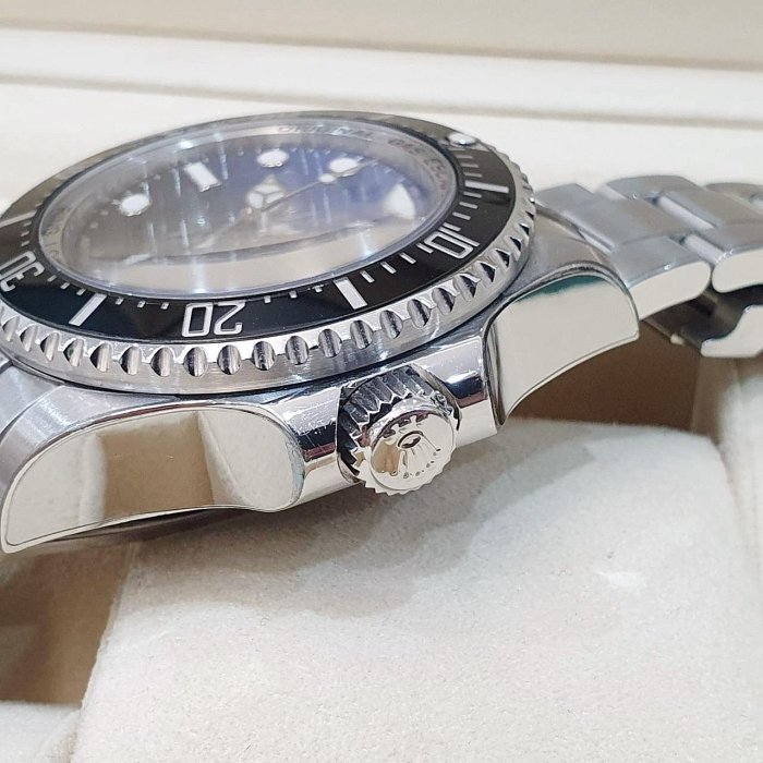 【大眾名錶】 ROLEX 勞力士 116660 DB Deepsea 漸層藍水鬼王 排氦氣閥 已貼膜 大眾名錶G209-6