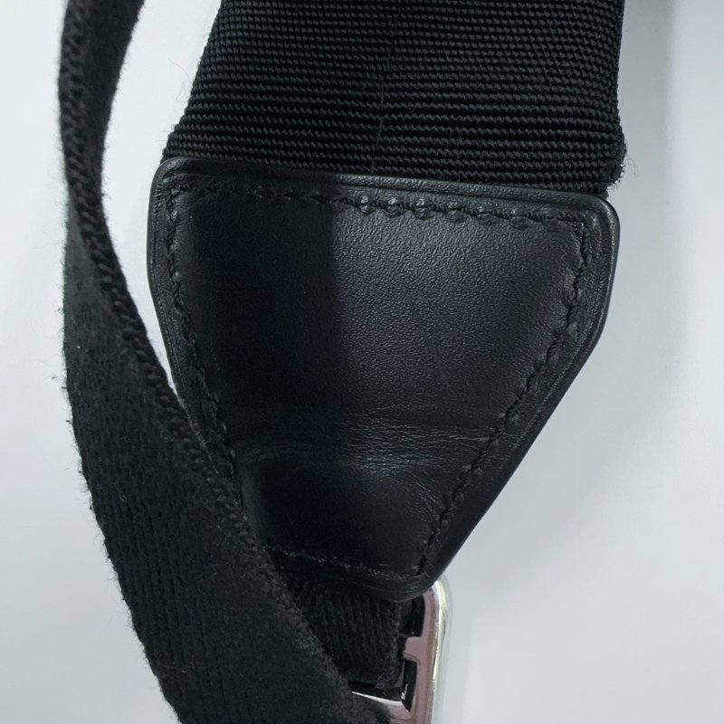 LV原花拼黑牛皮銀釦Christopher MM下蓋式後背包 M43735-11