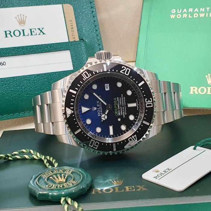 【大眾名錶】 ROLEX 勞力士 116660 DB Deepsea 2016/09 全配件 品項優 大眾名錶B1167-1