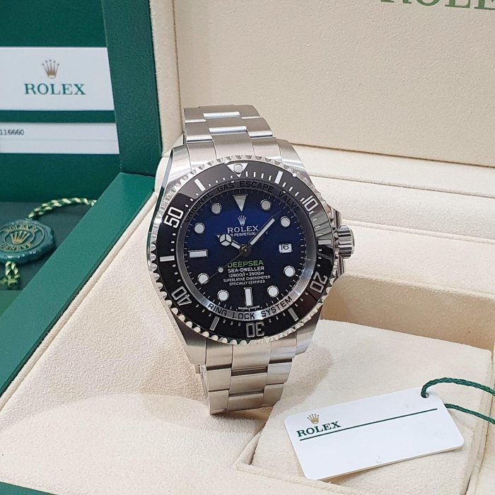 【大眾名錶】 ROLEX 勞力士 116660 DB Deepsea 2016/09 全配件 品項優 大眾名錶B1167-2