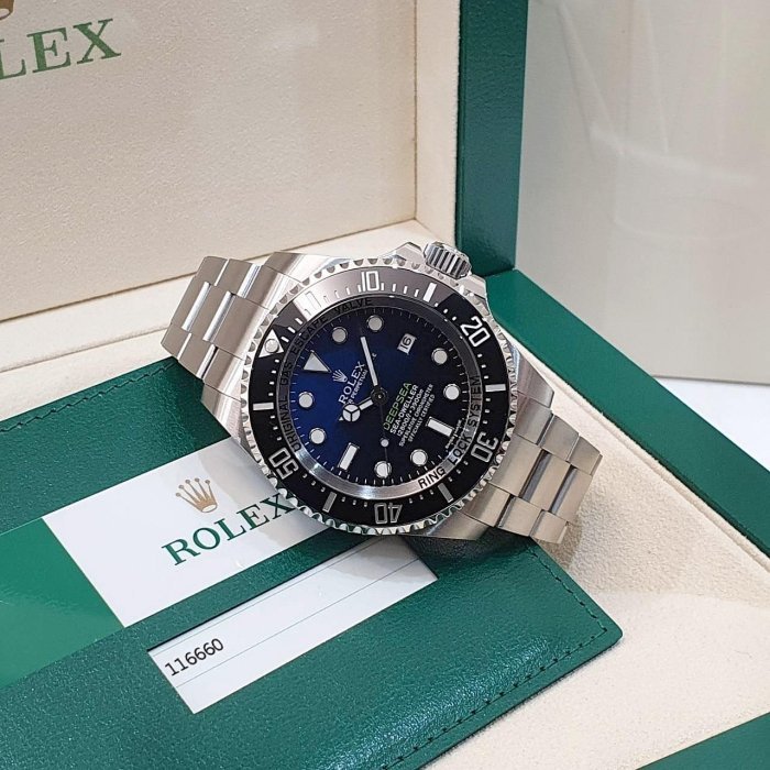 【大眾名錶】 ROLEX 勞力士 116660 DB Deepsea 2016/09 全配件 品項優 大眾名錶B1167-3
