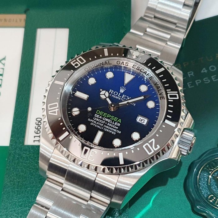 【大眾名錶】 ROLEX 勞力士 116660 DB Deepsea 2016/09 全配件 品項優 大眾名錶B1167-8