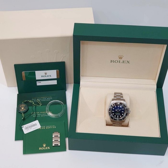 【大眾名錶】 ROLEX 勞力士 116660 DB Deepsea 2016/09 全配件 品項優 大眾名錶B1167-9