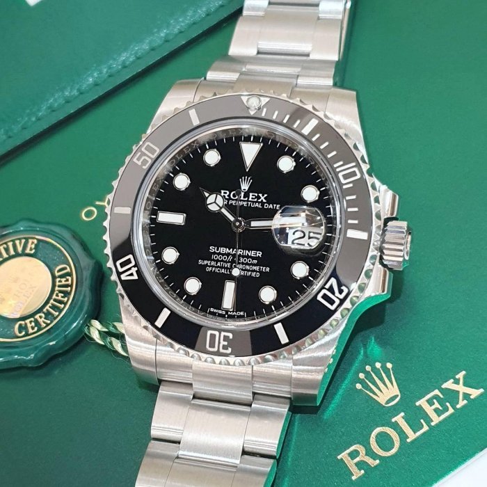 【大眾名錶】 ROLEX 勞力士 116610LN Submariner 2018/11卡 停產款 大眾名錶B1196-8