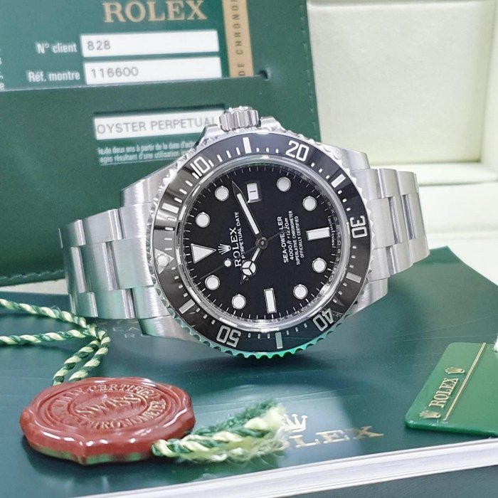 【大眾名錶】ROLEX 勞力士 116600 Sea-Dweller 2014/12全配件 短期數 大眾名錶B779-3