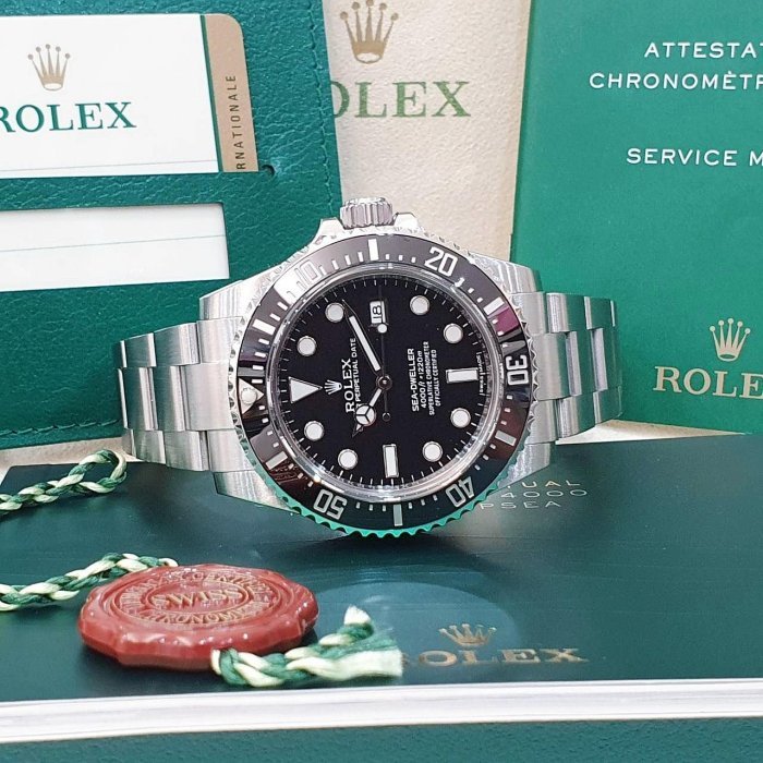 【大眾名錶】ROLEX勞力士 116600 Sea-Dweller 2015/09 海使 單向旋轉錶圈 大眾名錶G181-2
