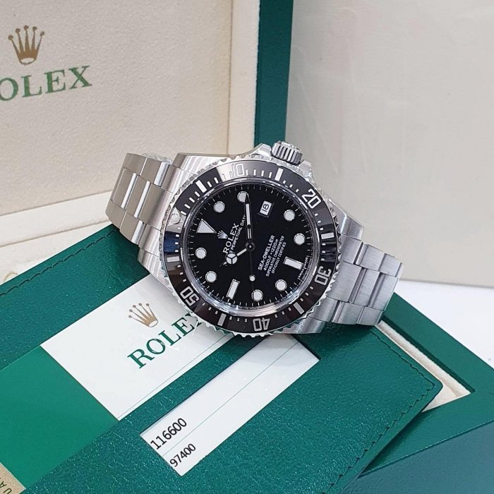 【大眾名錶】ROLEX勞力士 116600 Sea-Dweller 2015/09 海使 單向旋轉錶圈 大眾名錶G181-4