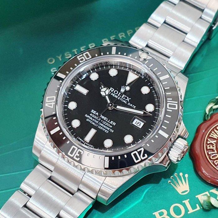【大眾名錶】ROLEX勞力士 116600 Sea-Dweller 2015/09 海使 單向旋轉錶圈 大眾名錶G181-8