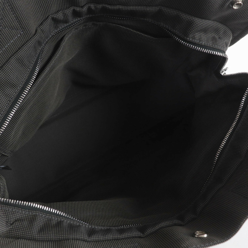 愛馬仕 Herline MM 帆布手提包/手提包,帶掛鎖和鑰匙,灰色,法國製造,女士款。-6