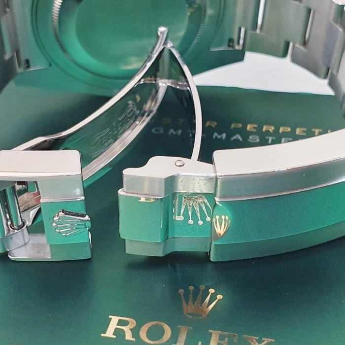 【大眾名錶】ROLEX勞力士 116710LN GMT-Masterll 黑面綠針 2016/02 大眾名錶G205-7