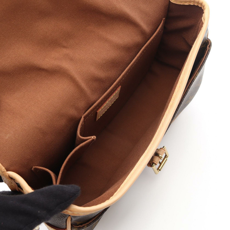 路易威登 Sologne 單肩斜背包 M42250 Monogram 皮革 棕色 二手-2