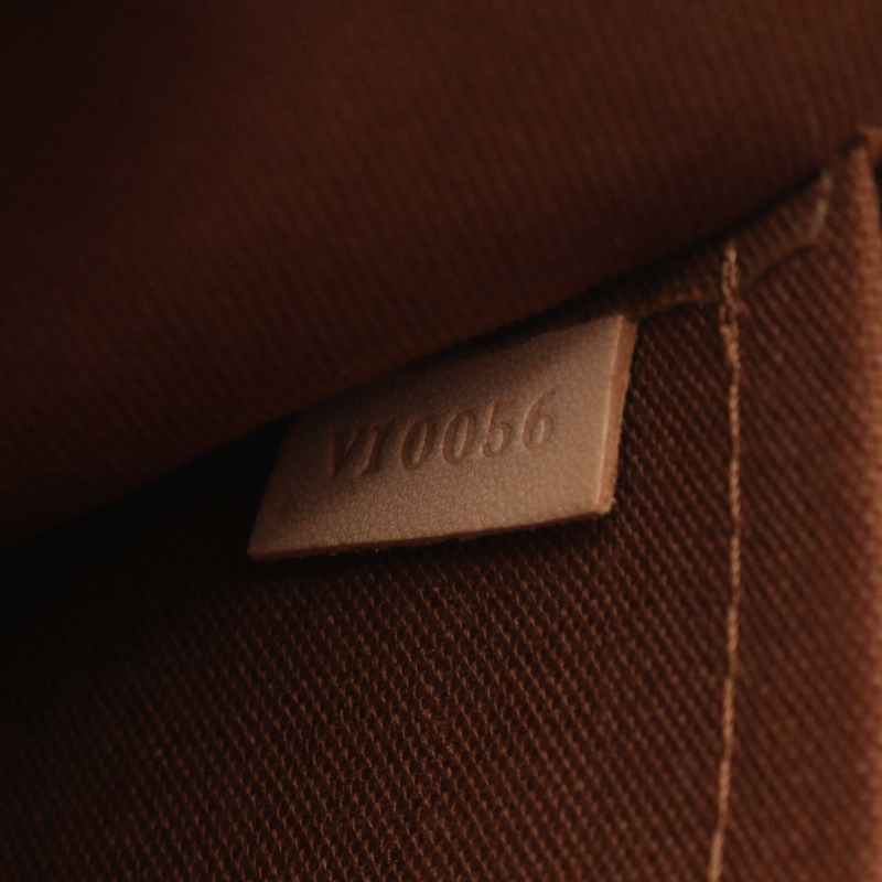 路易威登 Sologne 單肩斜背包 M42250 Monogram 皮革 棕色 二手-4