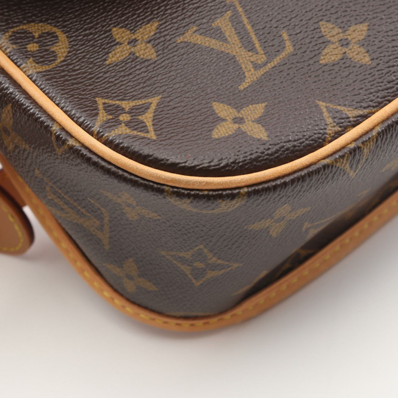 路易威登 Sologne 單肩斜背包 M42250 Monogram 皮革 棕色 二手-10