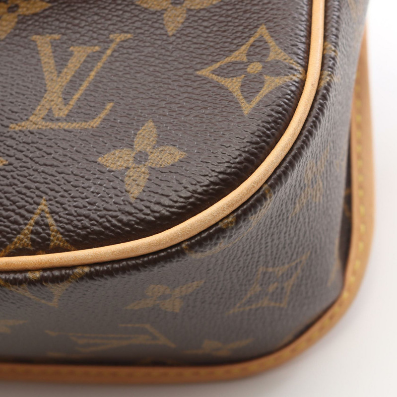 路易威登 Sologne 單肩斜背包 M42250 Monogram 皮革 棕色 二手-11