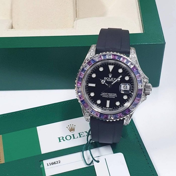 【大眾名錶】 ROLEX 勞力士 116622 Yacht-Master 2017/04改126679 大眾名錶B677-0