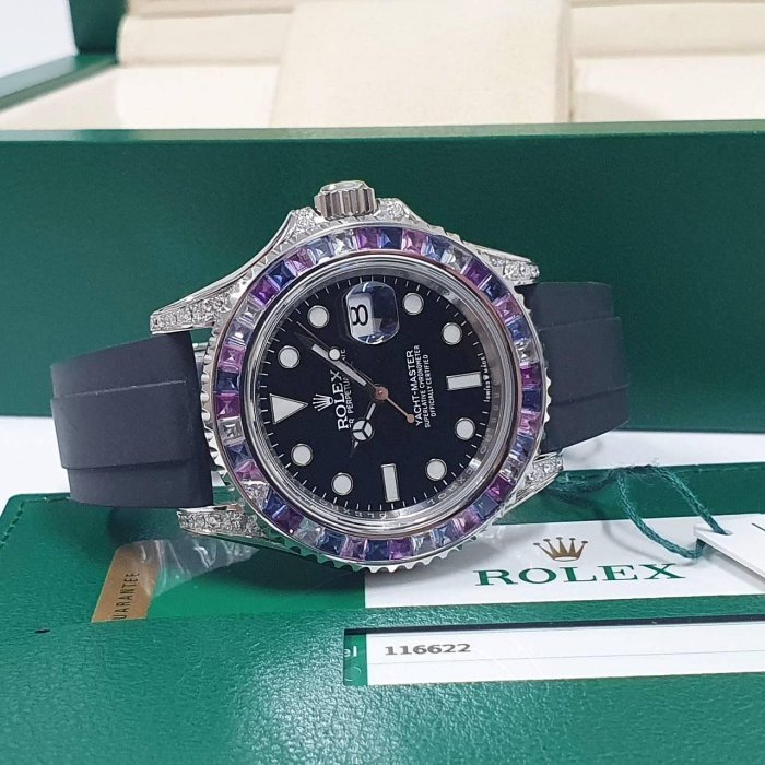 【大眾名錶】 ROLEX 勞力士 116622 Yacht-Master 2017/04改126679 大眾名錶B677-3