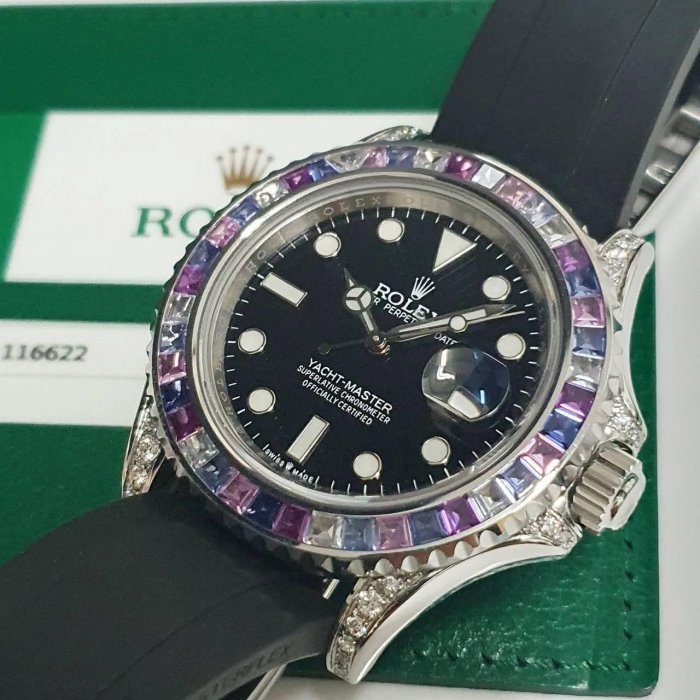 【大眾名錶】 ROLEX 勞力士 116622 Yacht-Master 2017/04改126679 大眾名錶B677-4