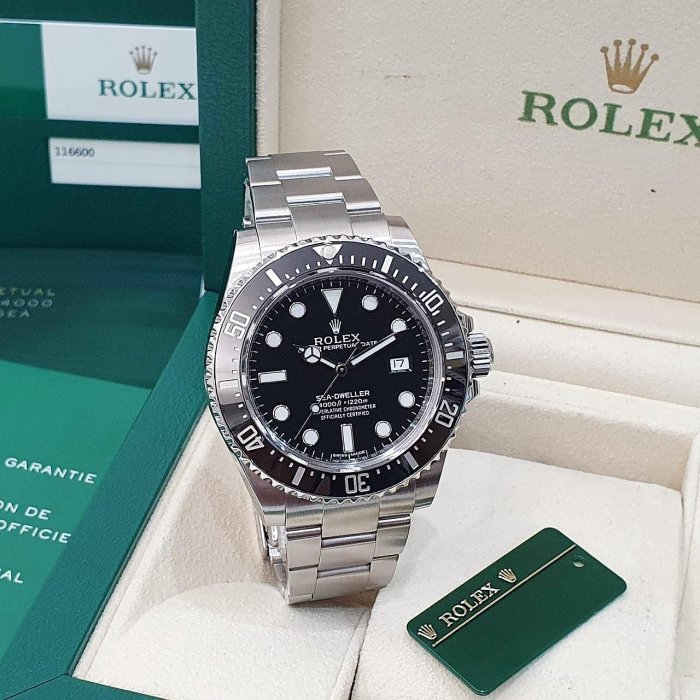 【大眾名錶】ROLEX 勞力士 116600 Sea-Dweller 深海巨人 海使 2015/06 大眾名錶B1176-1