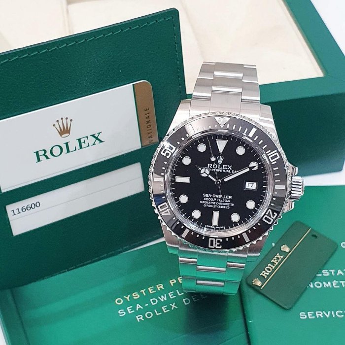 【大眾名錶】ROLEX 勞力士 116600 Sea-Dweller 深海巨人 海使 2015/06 大眾名錶B1176-3