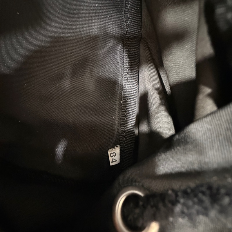 PRADA 尼龍 Rucksack 銀扣 黑色 厚背包 肩背包 手提包-29