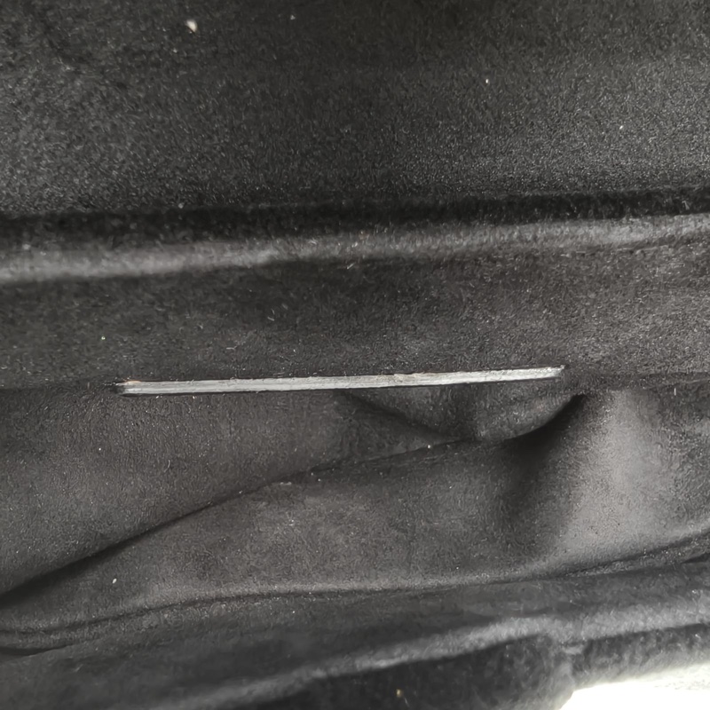 DIOR SADDLE馬鞍小號21無肩帶黑色絲絨鑽扣2019-5