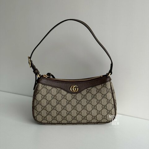 閒置新✨ 有購證🙌🏻 Gucci 古馳 Ophidia 老花腋下包